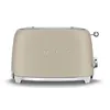 Image de Grille-pain Smeg TSF011MLMEU 2 fentes Toaster Beige Lin