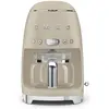 Image de Smeg DCF02MLMEU Kaffemaschine, beige, Ines de la Fressange, Cafetières à filtre, Beige, Gris