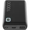 Image de Cellularline Essence (10000 mAh, 12 W, 37 Wh), Chargeur de secours, Noir