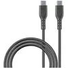 Image de Cellularline Fast Charging 120cm schwarz 5A/100W, USB Type-C auf USB Type-C (1.20 m, 100 W), Câble USB