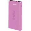 Image de SBS fast charge avec 10 000 mAh et 2 USB (10000 mAh, 37 Wh), Chargeur de secours, Pink
