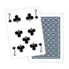 Image de Dal Negro cartes à jouer Carton de poker bleu