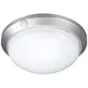 Image de Fabas 2796-61-137 Plafonnier Avec Détecteur De Mouvement Diamètre: 30 Cm 60 W E27 Argent