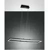 Image de Fabas Luce, Suspension, Bard LED Pendelleuchte 52W dimmbar warmweiss Schwarz 3394-45-101 (5180 lm)