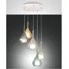 Image de Fabas Luce, Suspension, Suspension Lila E27 Ø500mm Ambre 5x40W (E27)