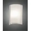 Image de Fabas Luce, Plafonnier, Applique murale Maribel E27 325x115mm Transparent (E27)