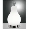 Image de Fabas Luce, Lampe de table, Wilma LED Tischleuchte 8W dimmbar warmweiss Weiss / Verchromt 3763-30-138 (780 lm)