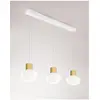 Image de Fabas Luce, Suspension, Kino LED Pendelleuchte 36W dimmbar warmweiss Weiss 3767-48-102 (3900 lm)