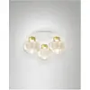 Image de Fabas Luce, Plafonnier, Kino LED Deckenleuchte 36W dimmbar warmweiss Cognac 3767-65-365 (3900 lm)