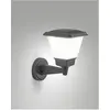 Image de Fabas Luce, Éclairage d'extérieur, LENA DARK GREY E27 Wandleuchte Dunkel Grau 6567-21-294 (6567 lm, E27, IP54)