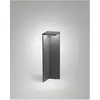 Image de Fabas Luce, Éclairage d'extérieur, FOLD DARK GREY LED Poller / Solar 2,7W dimmbar warmweiss Dunkel Grau 6538-10-299 (388 lm, IP54)