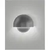 Image de Fabas Luce, Éclairage d'extérieur, ECTOR DARK GREY LED Wandleuchte 10W warmweiss Dunkel Grau 6543-21-294 (990 lm, IP65)