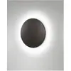 Image de Fabas Luce, Éclairage d'extérieur, ZON DARK GREY LED Wandleuchte 9W warmweiss Dunkel Grau 6544-21-294 (1017 lm, IP65)