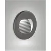 Image de Fabas Luce, Éclairage d'extérieur, WINK DARK GREY LED Stufenbeleuchtung 3W warmweiss Dunkel Grau 6573-02-294 (215 lm, IP65)