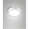Image de Fabas Luce, Plafonnier, NICOLE CCT LED Deckenleuchte 14W CCT Weiss 6576-65-254 (1785 lm)