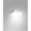 Image de Fabas Luce, Éclairage d'extérieur, GIAN WHITE LED Deckenleuchte 18W warmweiss Weiss 6577-65-254 (2295 lm, IP54)