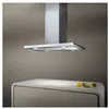 Image de Elica Galaxy Island WHIX/A/90X45 - Hotte - hotte îlot - largeur : 89.8 cm - profondeur : 45 cm - extraction et recirculation (avec kit de recirculation supplémentaire) - inox et verre blanc
