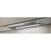 Image de Elica Glass Out IX/A/60 - Hotte - groupe filtrant - largeur : 89.7 cm - profondeur : 30 cm - extraction et recirculation (avec kit de recirculation supplémentaire) - inox et verre