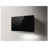Image de Elica Aplomb BL/A/60 - Hotte - hotte décorative - largeur : 59,8 cm - profondeur : 25 cm - evacuation & recyclage - verre noir