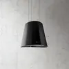 Image de Elica Juno BL/F/50 - Hotte - hotte îlot - largeur : 49,2 cm - profondeur : 49,2 cm - evacuation & recyclage - noir