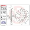 Image de 1 Disque De Frein Brembo Xtra Vernis Uv 09.a731.11
