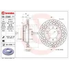 Image de 2 Disques De Frein Brembo Vernis Uv 09.c085.11