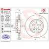 Image de 1 Disque De Frein Brembo Vernis Uv 09.c404.13
