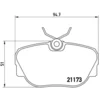 Image de 4 Plaquettes De Frein Brembo P06010