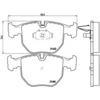Image de 4 Plaquettes De Frein Brembo P06021