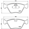 Image de 4 Plaquettes De Frein Brembo P06022