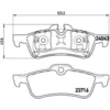 Image de 4 Plaquettes De Frein Brembo P06032
