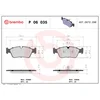 Image de 4 Plaquettes De Frein Brembo P06035