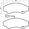 Image de 4 Plaquettes De Frein Brembo P23092