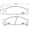 Image de 4 Plaquettes De Frein Brembo P24026