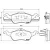 Image de 4 Plaquettes De Frein Brembo P24046