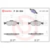 Image de 4 Plaquettes De Frein Brembo P24054