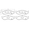 Image de 4 Plaquettes De Frein Brembo P37004
