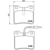 Image de 4 Plaquettes De Frein Brembo P50030