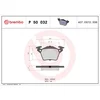 Image de 4 Plaquettes De Frein Brembo P50032
