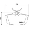 Image de 4 Plaquettes De Frein Brembo P54023