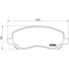 Image de 4 Plaquettes De Frein Brembo P54030