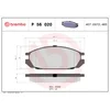 Image de 4 Plaquettes De Frein Brembo P56020