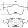Image de 4 Plaquettes De Frein Brembo P59044