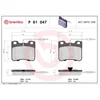 Image de 4 Plaquettes De Frein Brembo P61047