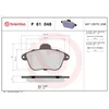 Image de 4 Plaquettes De Frein Brembo P61048