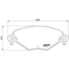 Image de 4 Plaquettes De Frein Brembo P61071