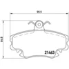 Image de 4 Plaquettes De Frein Brembo P68008
