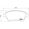 Image de 4 Plaquettes De Frein Brembo P68034