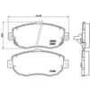 Image de 4 Plaquettes De Frein Brembo P83037