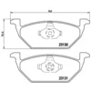 Image de 4 Plaquettes De Frein Brembo P85041